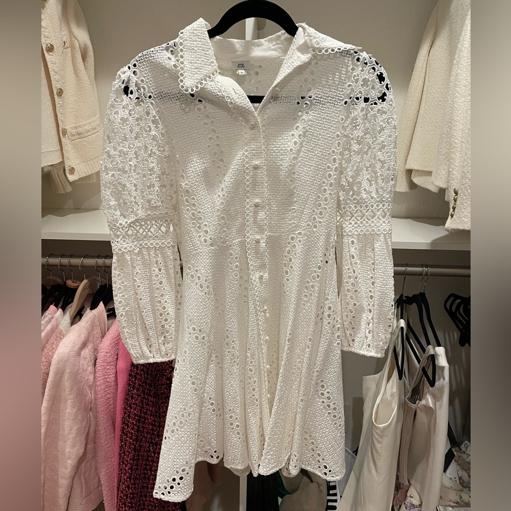 River island white dress UK size 6 (equivalent to US 0)